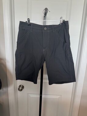 Kuhl Men's Black Cargo Shorts